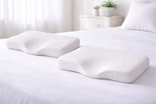 Orthopedic Contoured Anti Snoring & Cervical Pillow for Neck Pain Relief