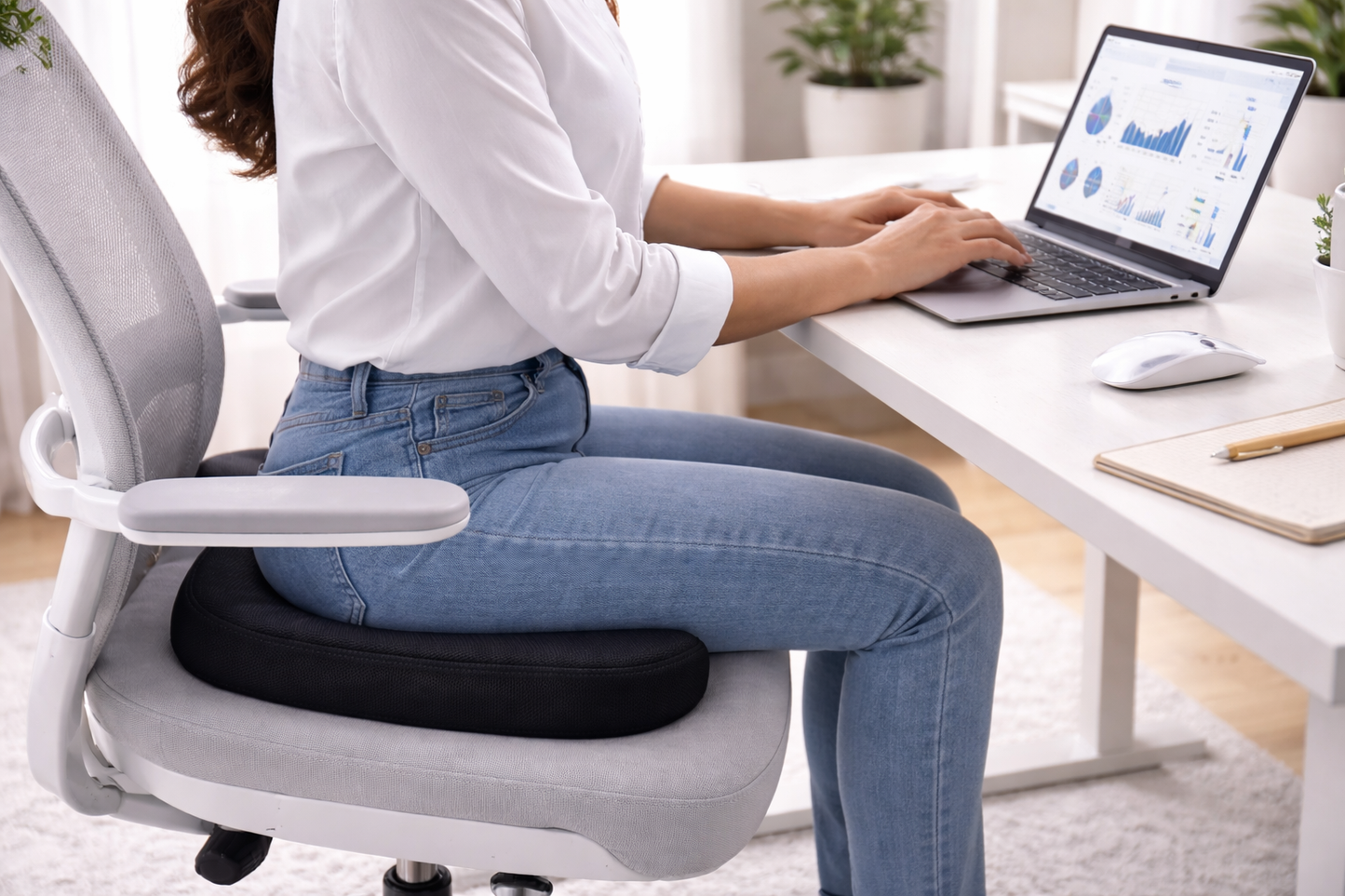 Coccyx Seat Cushion for Tailbone Pain Relief